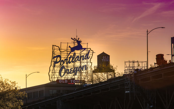 Looking for things to do in Portland, Oregon? Make sure to visit all of the markets in old town.